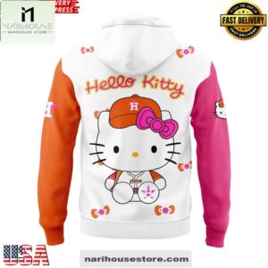 Houston Astros x Hello Kitty Night 2025 All Over Print Unisex Hoodie