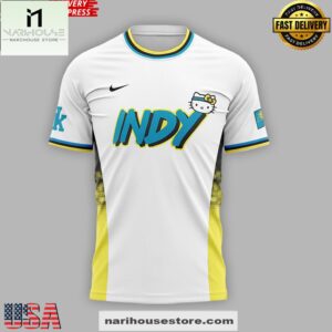 Indiana Pacers x Hello Kitty Night Performance 3D Shirt