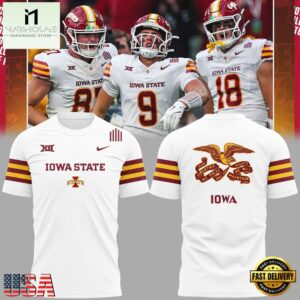 Iowa State Cyclone Flag Uniform 2025 Limited Edition T Shirt