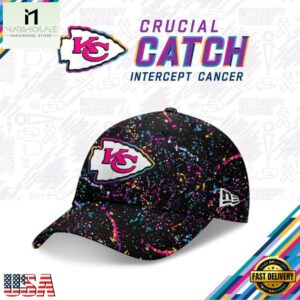 Kansas City Chiefs Crucial Catch 2025 New Design Baseball Cap