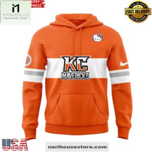 Kansas City Mavericks x Hello Kitty Special All Over Print Unisex Hoodie