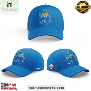 Los Angeles Chargers ATE Show Signature White Cap
