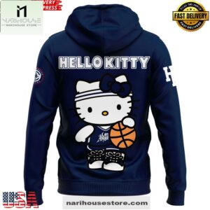 Los Angeles Clippers Hello Kitty Night Limited All Over Print Unisex Hoodie