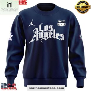 Los Angeles Clippers Hello Kitty Night Limited Sweatshirt