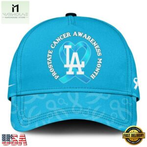 Los Angeles Dodgers Prostate Cancer Awareness Limited Edition Baseball Cap