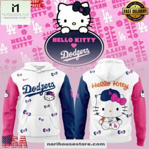 Los Angeles Dodgers x Hello Kitty Night 2025 3D Hoodie Shirt