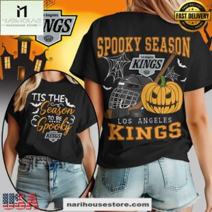 Los Angeles Kings NHL Spooky Season Halloween 3D Shirt