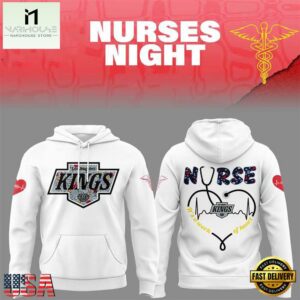 Los Angeles Kings Nurses 3D Hoodie Shirt
