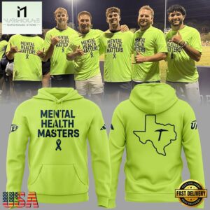 Mental Health Matters at UTEP Maps 2025 Hoodie