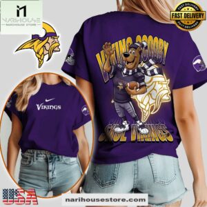 Minnesota Vikings Scooby-Doo Skol Vikings T-Shirt