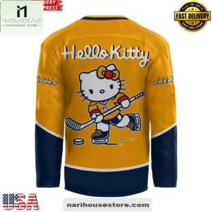 Nashville Predators x Hello Kitty Special NHL Jersey