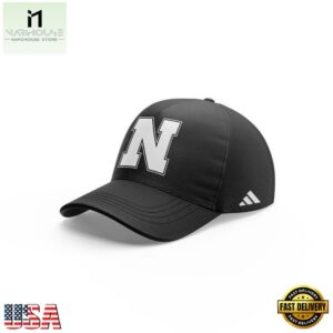 Nebraska Cornhuskers Football Blackout Uniforms Hoodie 2025 Cap