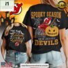 New Jersey Devils NHL Spooky Season Halloween 3D Shirt