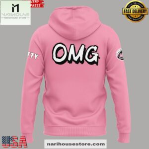 New York Mets Hello Kitty Night 2025 OMG All Over Print Unisex Hoodie