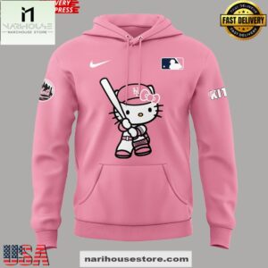 New York Mets Hello Kitty Night 2025 OMG All Over Print Unisex Hoodie