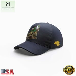 Notre Dame Football Team 2025 Leprechaun Logo Cap