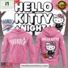 Oklahoma City Thunder x Hello Kitty 2025 Pink All Over Print Unisex Hoodie