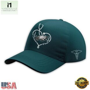 Philadelphia Eagles Nurses Appreciation 2026 New Design Baseball Cap