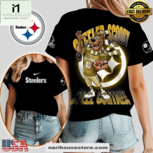 Pittsburgh Steelers Scooby-Doo Steel Cortain T-Shirt