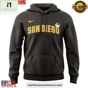 San Diego Padres Hello Kitty Night Limited Edition 3D Hoodie Shirt