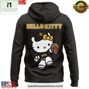 San Diego Padres Hello Kitty Night Limited Edition 3D Hoodie Shirt