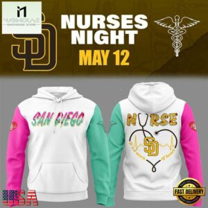 San Diego Padres Nurses Night 3D Hoodie Shirt