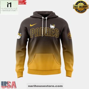 San Diego Padres x Hello Kitty Night 2025 All Over Print Unisex Hoodie