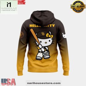 San Diego Padres x Hello Kitty Night 2025 All Over Print Unisex Hoodie