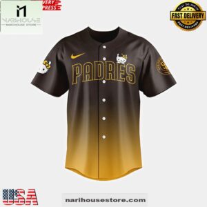San Diego Padres x Hello Kitty Night 2025 Jersey Shirt
