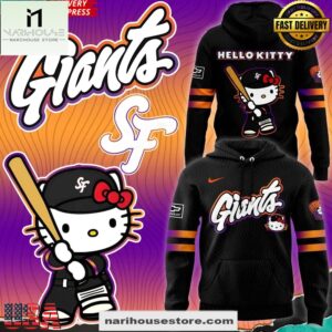 San Francisco Giants Hello Kitty City Edition 2025 3D Hoodie Shirt