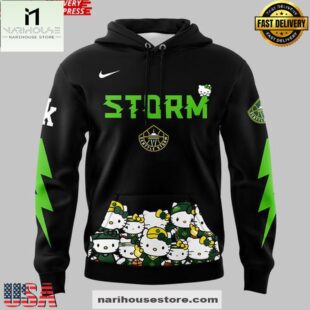 Seattle Storm x Hello Kitty Night 2025 3D Shirt