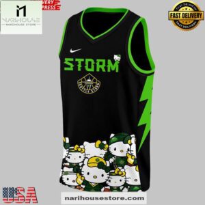Seattle Storm x Hello Kitty Night 2025 Basketball Jersey