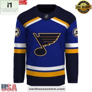 St. Louis Blues Hello Kitty Plush Custom Hockey Jersey