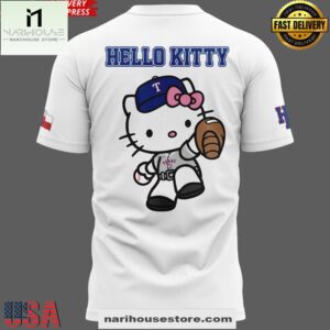 Texas Rangers x Hello Kitty Night 2025 3D Shirt