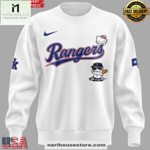 Texas Rangers x Hello Kitty Night 2025 3D Shirt