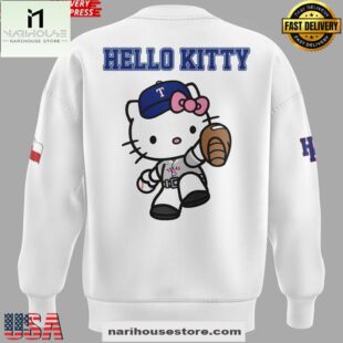 Texas Rangers x Hello Kitty Night 2025 3D Shirt