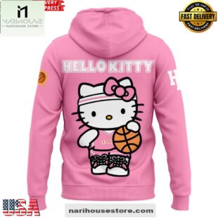 The Valley Phoenix Suns x Hello Kitty Night Pink All Over Print Unisex Hoodie