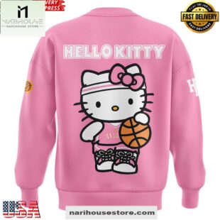 The Valley Phoenix Suns x Hello Kitty Night Pink New Design Sweatshirt