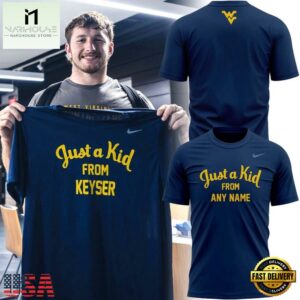 West Virginia Mountaineers Football Just A Kid From Limited Edition T Shirt