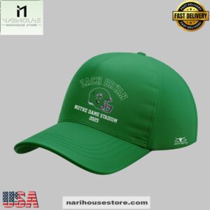 Zach Bryan Concert Notre Dame Stadium 2025 Green Cap