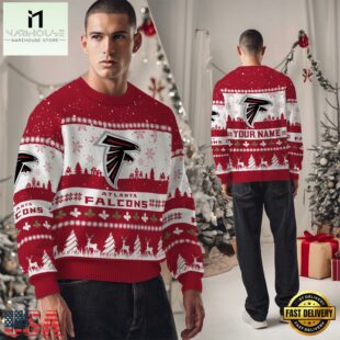 Atlanta Falcons NFL Snow Ugly Christmas Sweater
