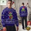 Baltimore Ravens NFL Team Color Grinch Ugly Christmas Sweater