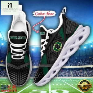 Custom Name Oregon Ducks NCAA Team Max Soul Shoes For Fans