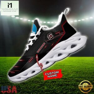 Custom Name South Carolina Gamecocks Sport Max Soul Shoes For Fans