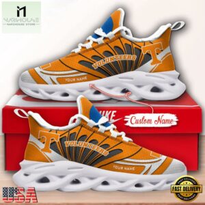 Custom Name Tennessee Volunteers Max Soul Shoes For Fans
