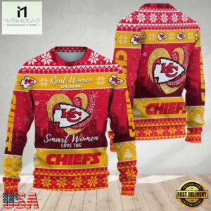 Kansas City Chiefs Real Women Love Football Ugly Christmas Sweater