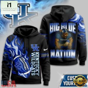Kentucky Wildcats NCAA Victory Flame Personalized Hoodie Shirt