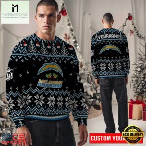 Los Angeles Chargers NFL Special Edition New Ugly Christmas Sweater