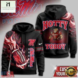 Ole Miss Rebels NCAA Victory Flame Personalized Hoodie Shirt