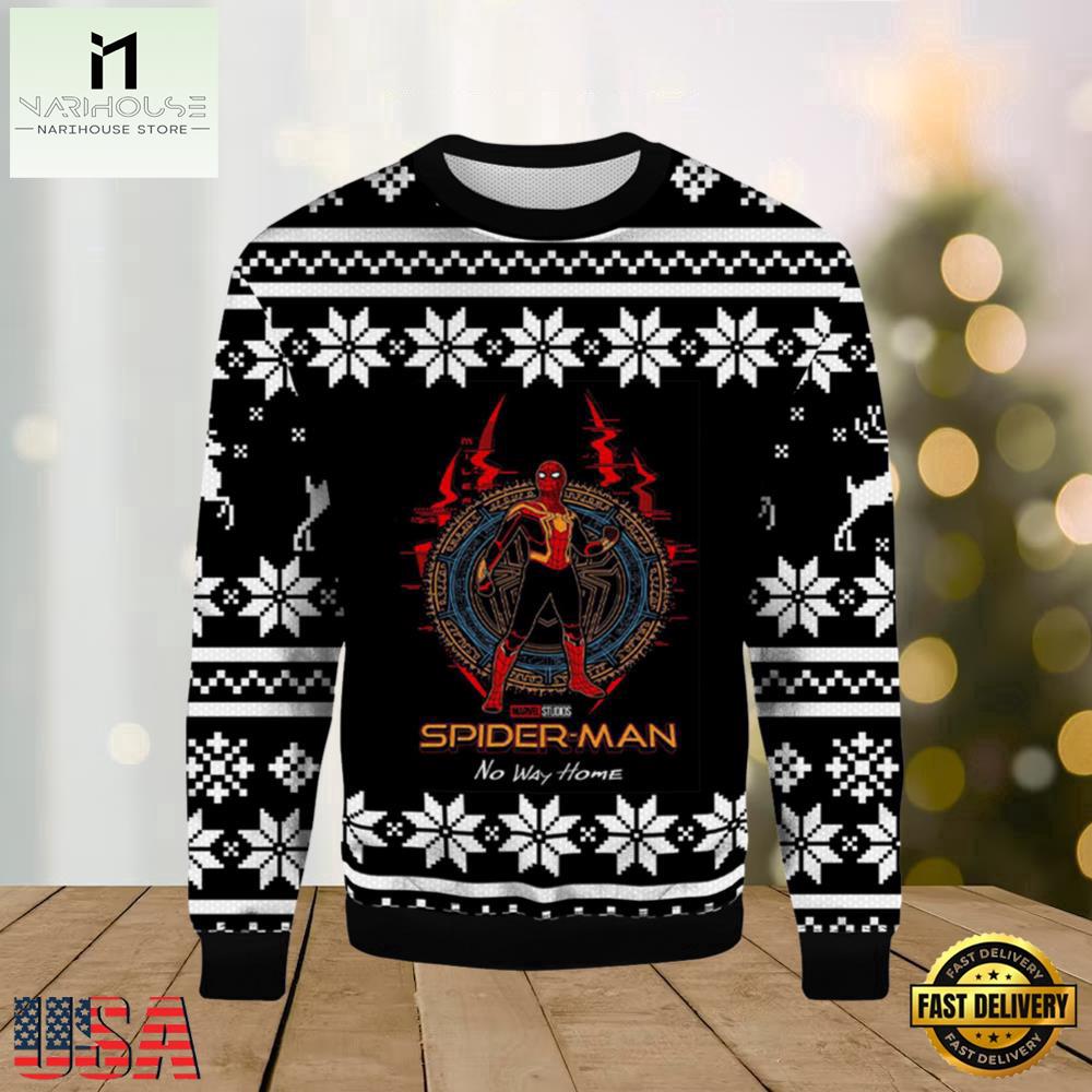 Spider Man No Way Home 2025 Ugly Xmas Sweater Spider Man No Way Home 2025 Ugly Xmas Sweater